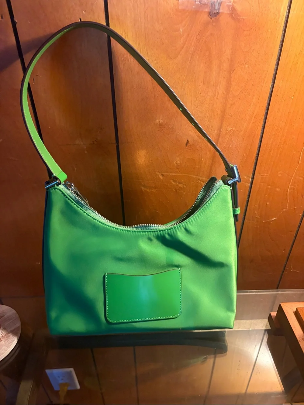 kate spade Bright Green Shoulder Hobo Bag